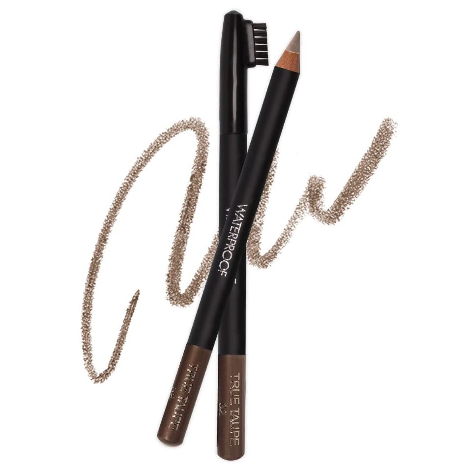 Sorme Cosmetics Waterproof Eyebrow Pencil With Brush, (32) True Taupe
